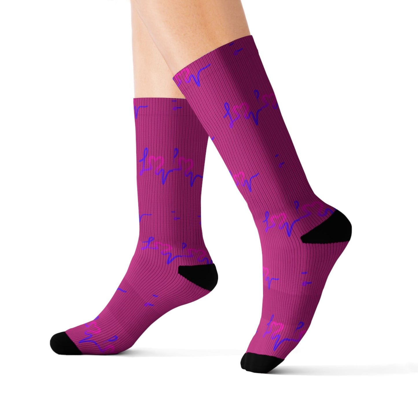 LOV Sublimation Socks