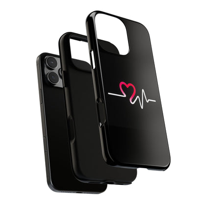 Heartbeats Tough Phone Case