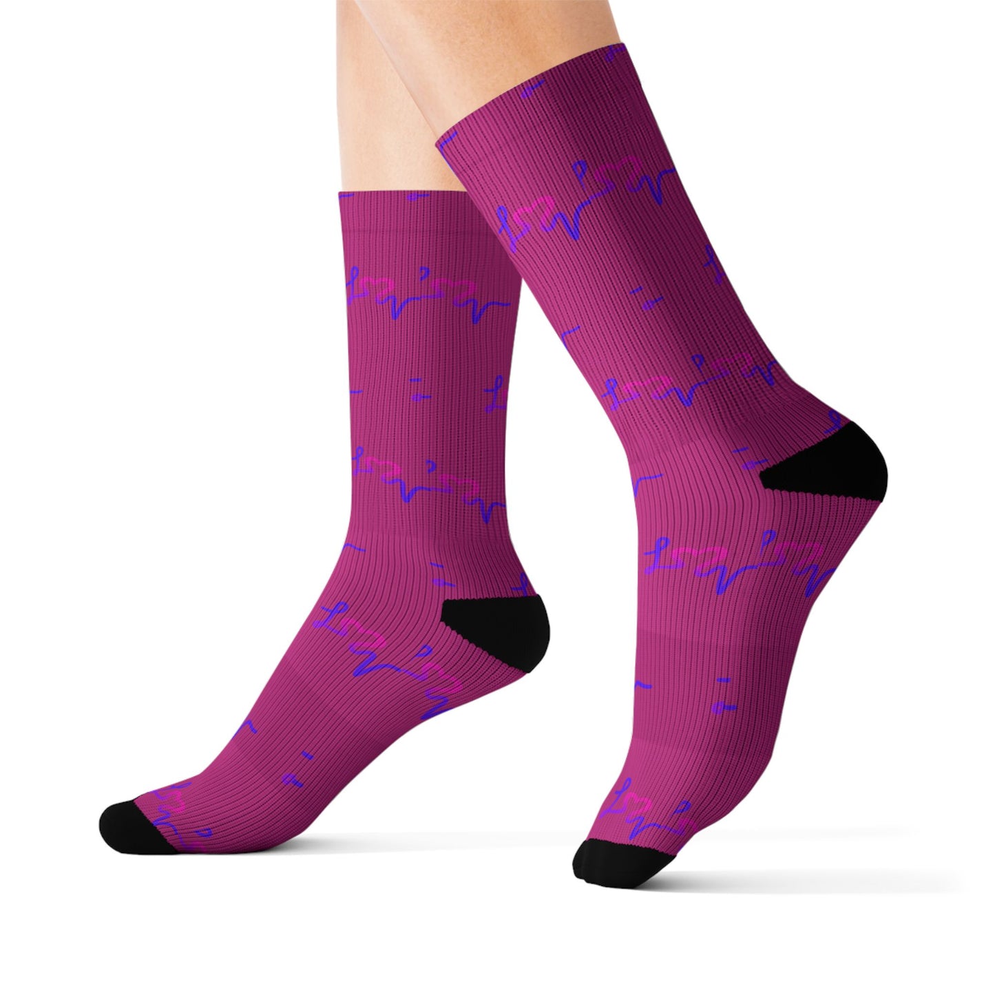 LOV Sublimation Socks