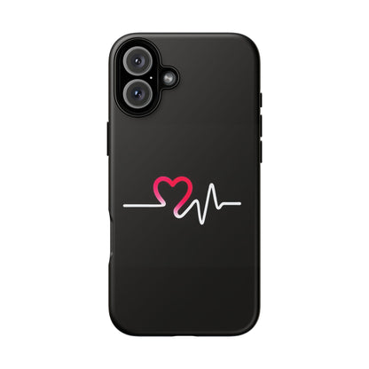 Heartbeats Tough Phone Case