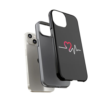 Heartbeats Tough Phone Case