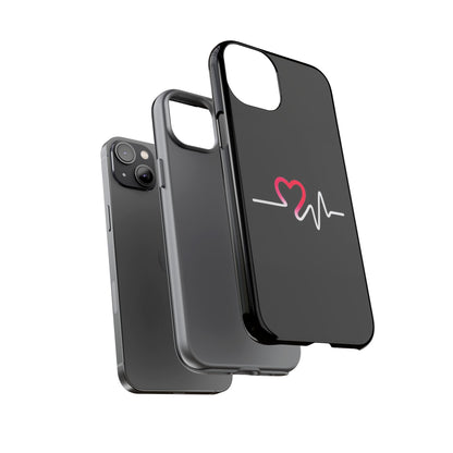 Heartbeats Tough Phone Case