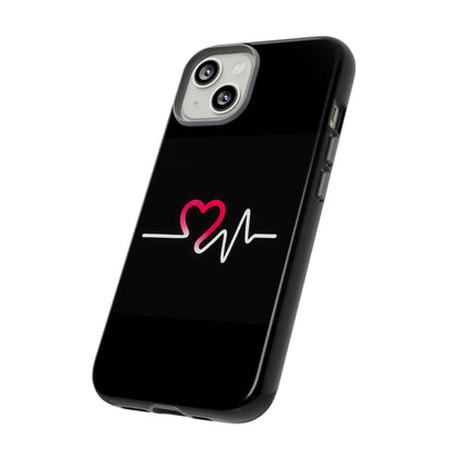 Heartbeats Tough Phone Case
