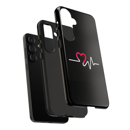 Heartbeats Tough Phone Case