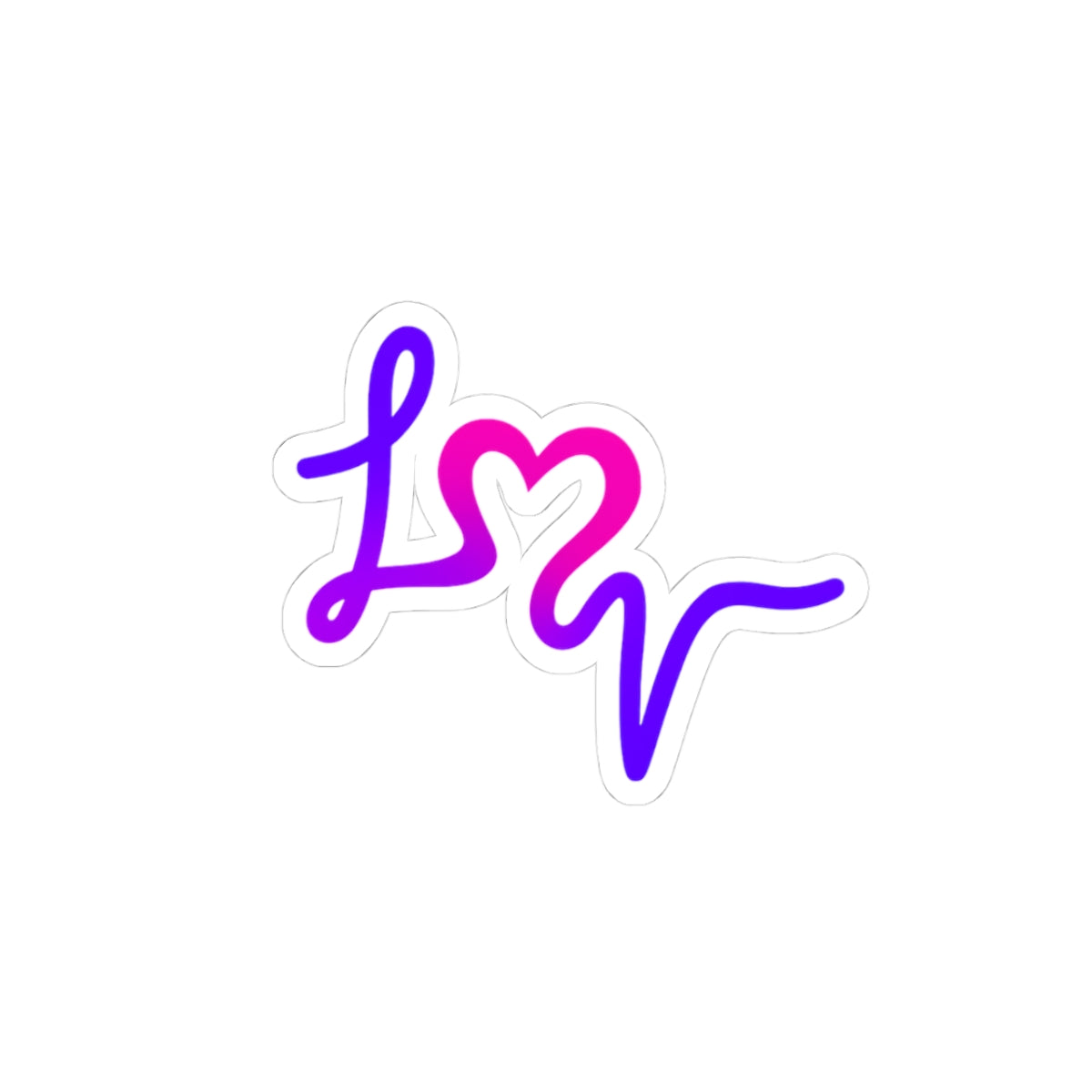 LOV Kiss-Cut Stickers