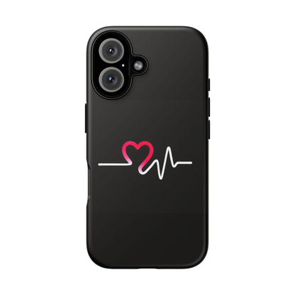 Heartbeats Tough Phone Case