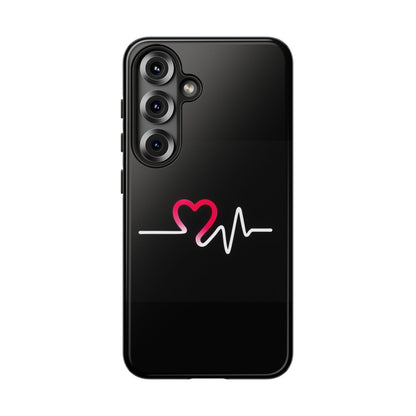 Heartbeats Tough Phone Case