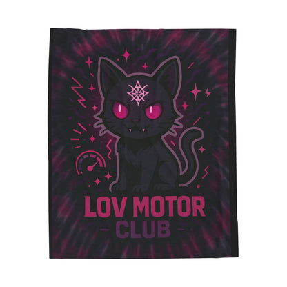 Where RPM Meets BPM Plush Blanket