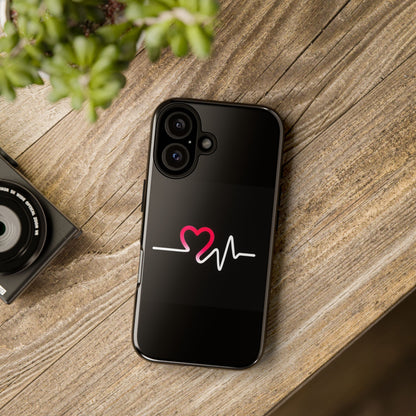 Heartbeats Tough Phone Case