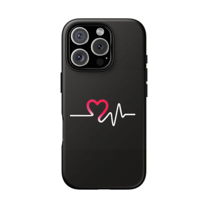 Heartbeats Tough Phone Case
