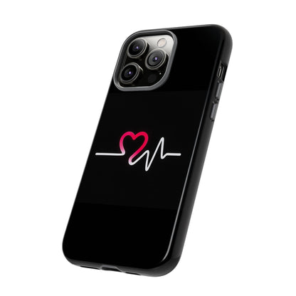 Heartbeats Tough Phone Case