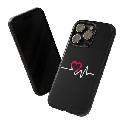 Heartbeats Tough Phone Case