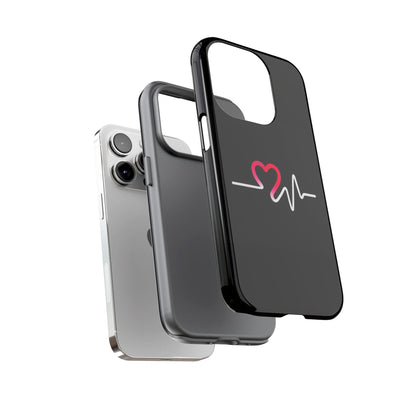 Heartbeats Tough Phone Case