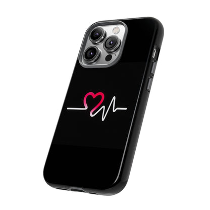 Heartbeats Tough Phone Case