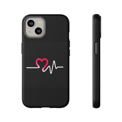 Heartbeats Tough Phone Case