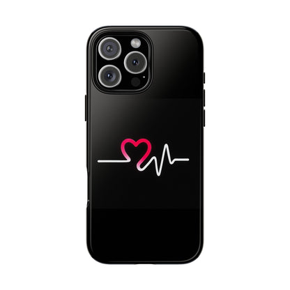 Heartbeats Tough Phone Case