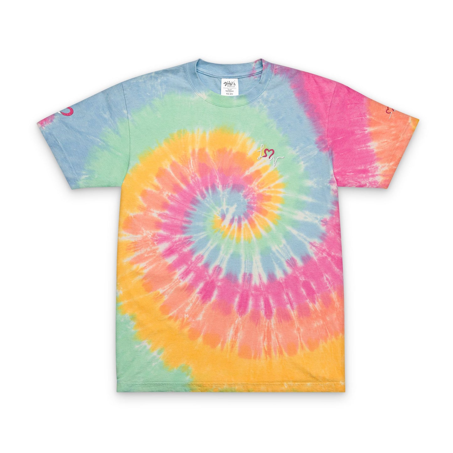 Oversized Tie-Dye Club Shirt