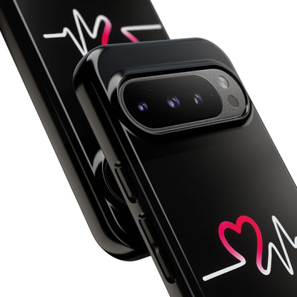 Heartbeats Tough Phone Case
