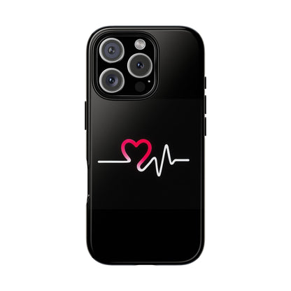 Heartbeats Tough Phone Case
