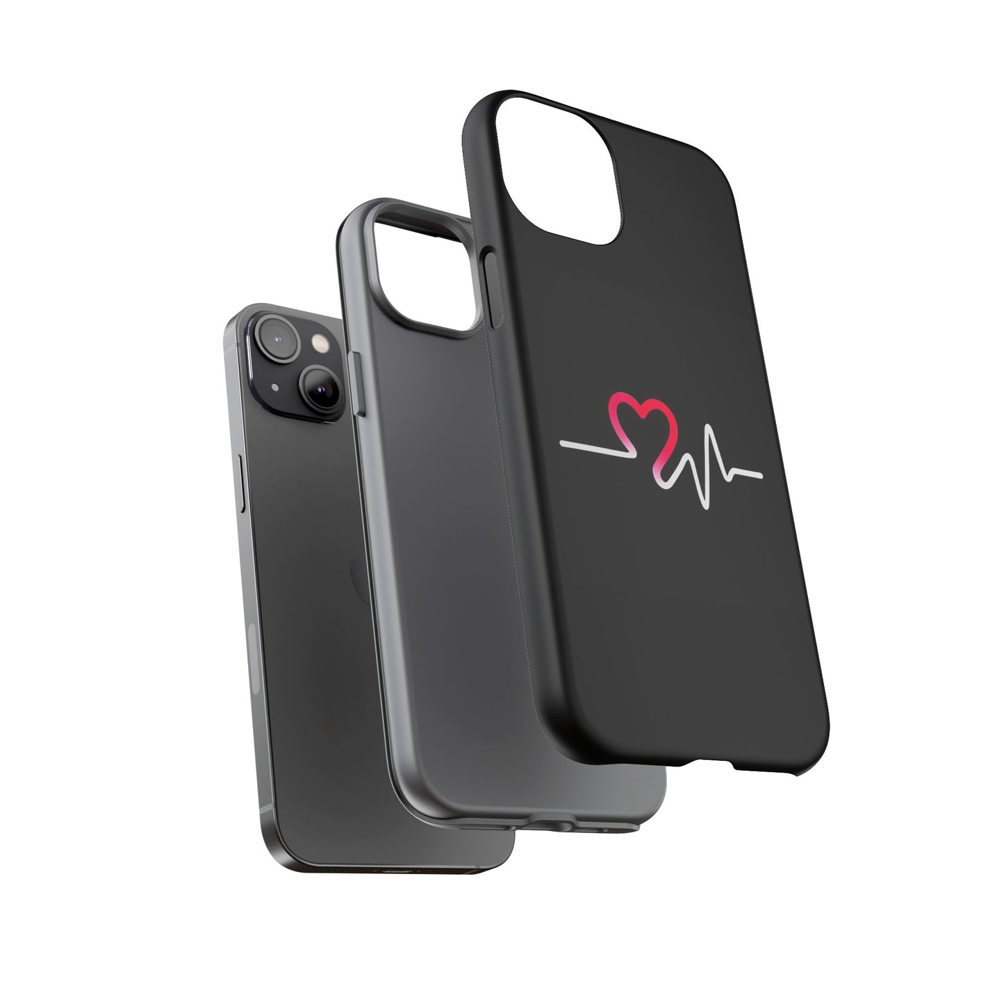 Heartbeats Tough Phone Case