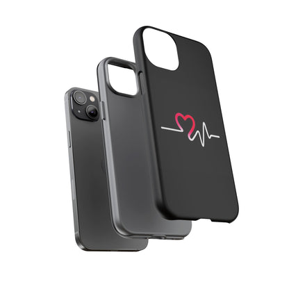 Heartbeats Tough Phone Case