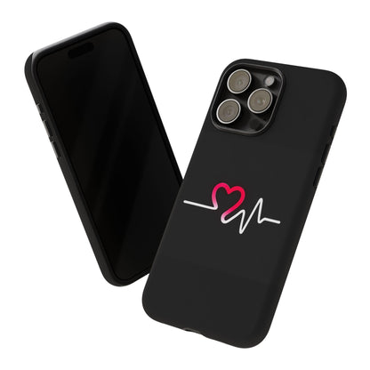 Heartbeats Tough Phone Case