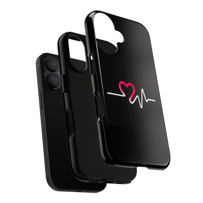 Heartbeats Tough Phone Case