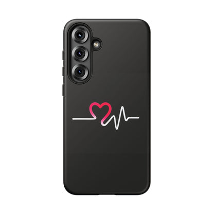 Heartbeats Tough Phone Case