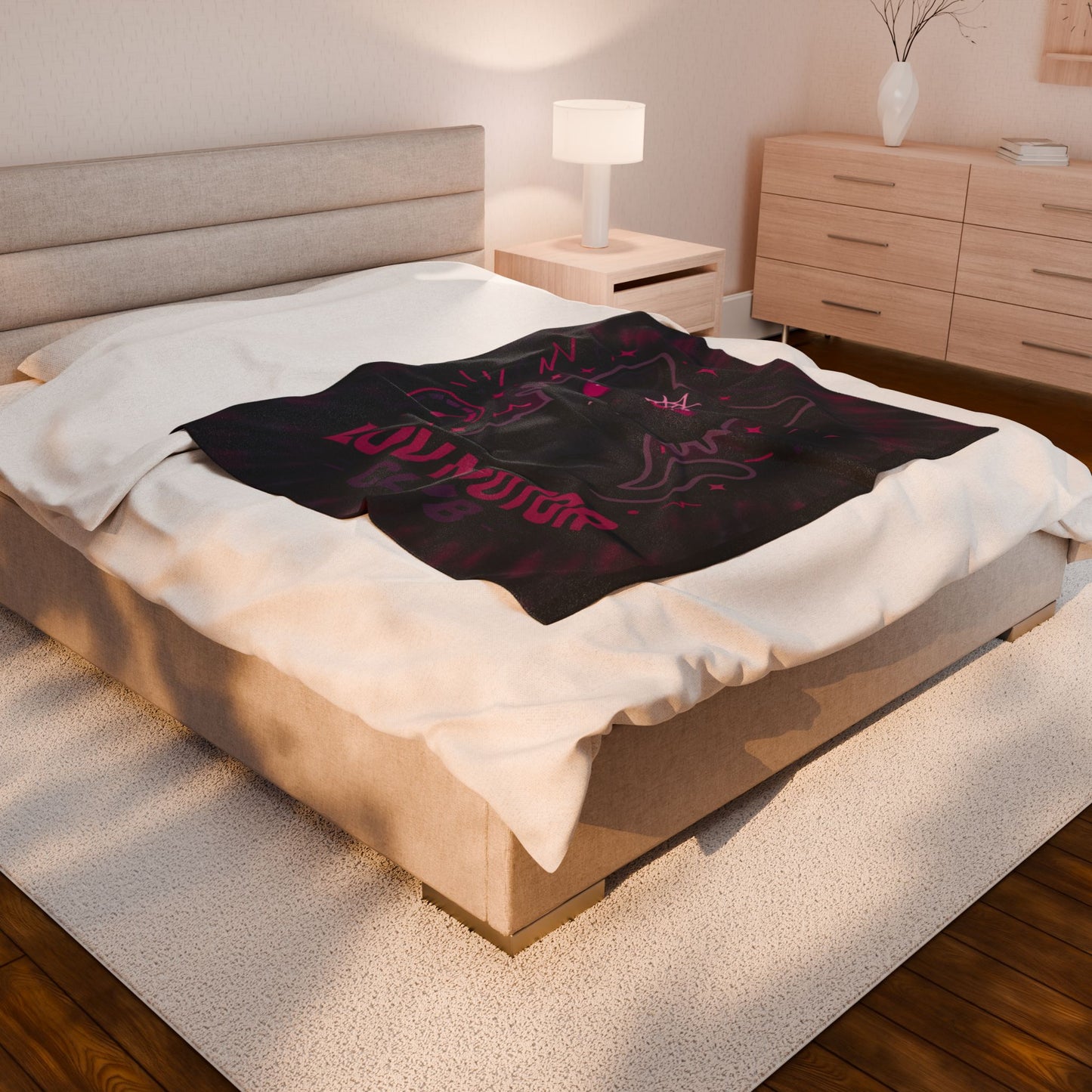 Where RPM Meets BPM Plush Blanket