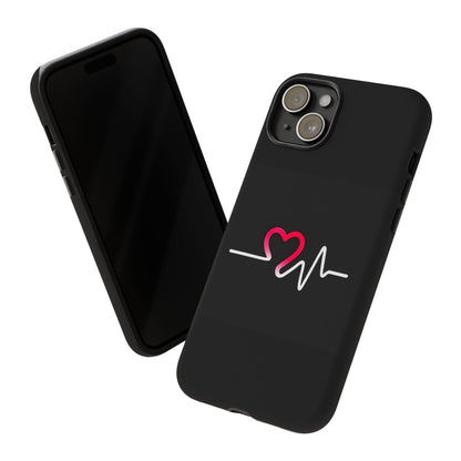 Heartbeats Tough Phone Case