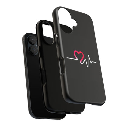 Heartbeats Tough Phone Case