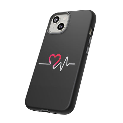 Heartbeats Tough Phone Case