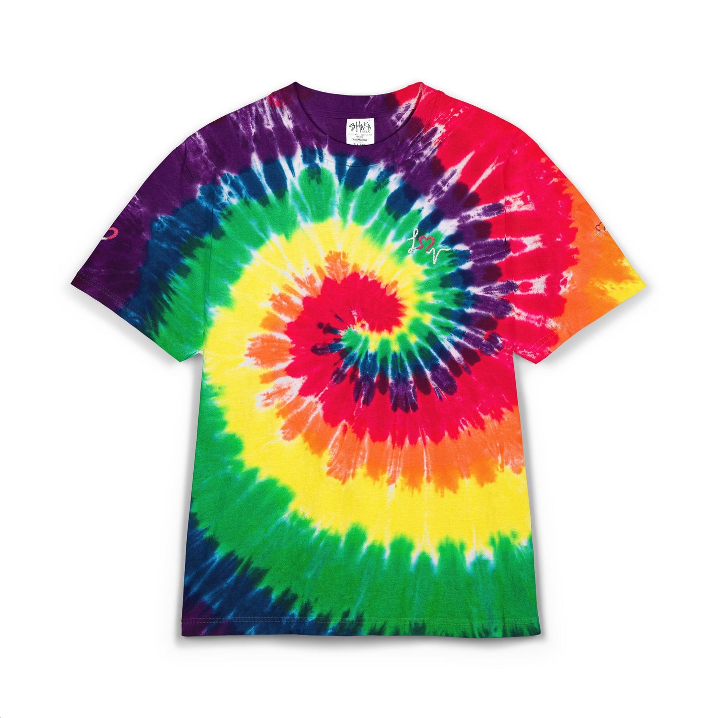 Oversized Tie-Dye Club Shirt