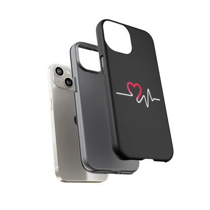 Heartbeats Tough Phone Case